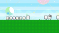 Various Qbabies on the Box Planet in BOXBOY! + BOXGIRL!